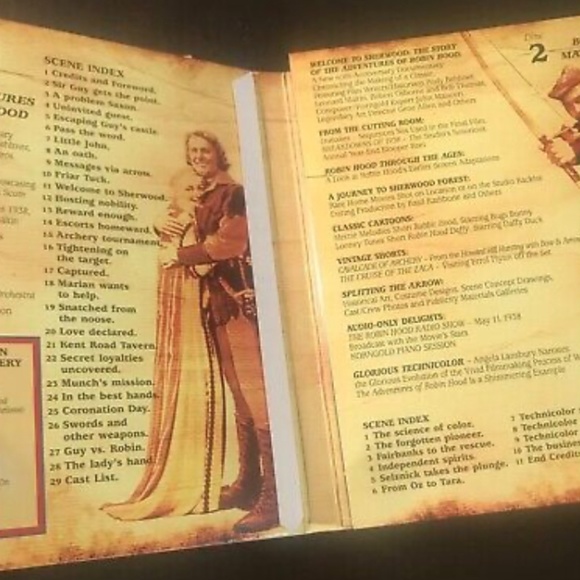 The Adventures of Robin Hood DVD 1938 Olivia de Havilland, Errol Flynn VGC - Picture 4 of 6